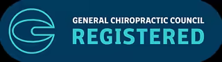 General Chiropractic Council registered
